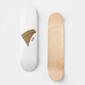 Cartoon Pan Flam / PanPipes Skateboard (Vorderseite)