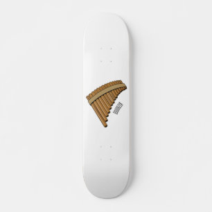 Cartoon Pan Flam / PanPipes Skateboard