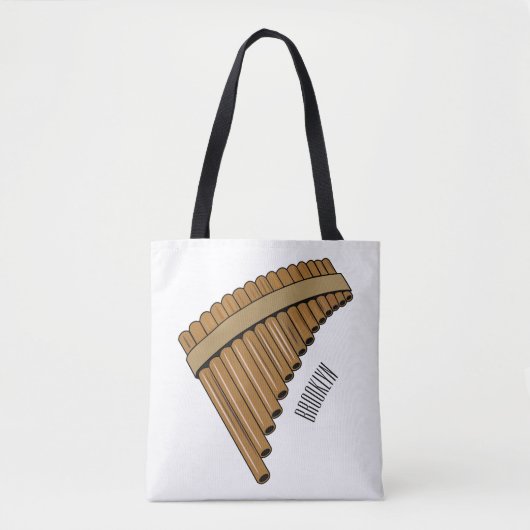 Cartoon Pan Flam / PanPipes Tasche (Vorderseite)