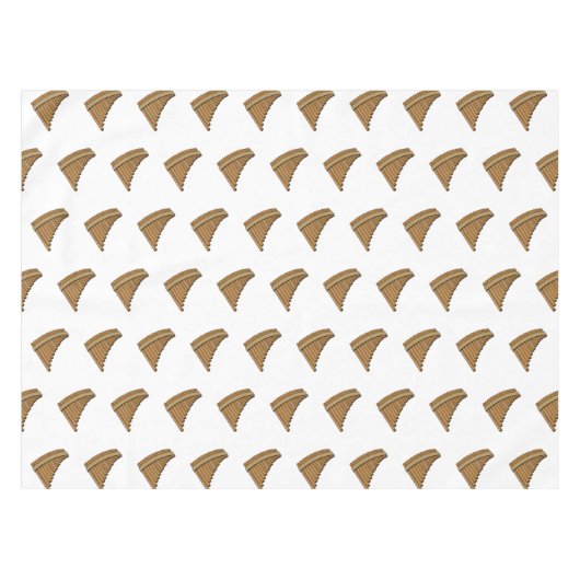 Cartoon Pan Flam / PanPipes Tischdecke (Vorderseite (Horizontal))