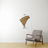 Cartoon Pan Flam / PanPipes Wandteppich (Beispiel)