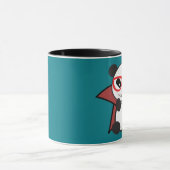 Cartoon Panda Bear Vampire Tasse - Panda Lover Ges (Zentrum)