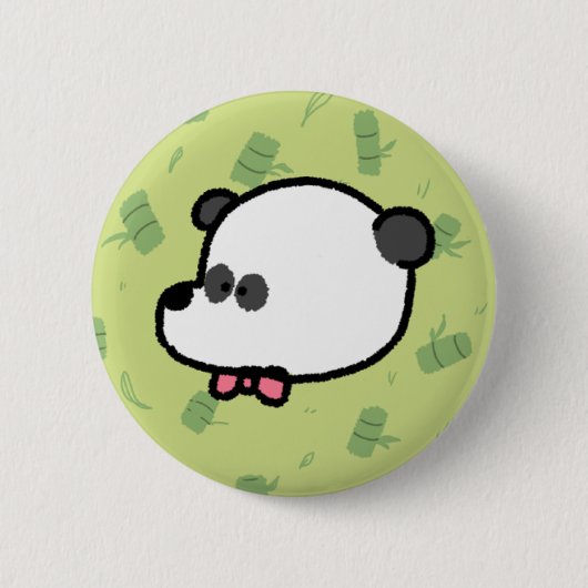 Cartoon Panda Button (Vorderseite)