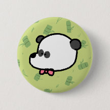 Cartoon Panda Button