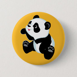 Cartoon Panda Button