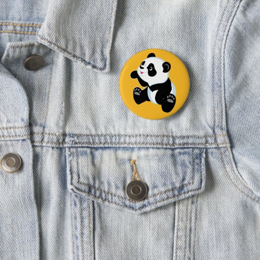 Cartoon Panda Button (Beispiel)