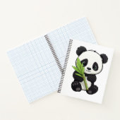 Cartoon Panda Illustration Notizblock (Innenseite)