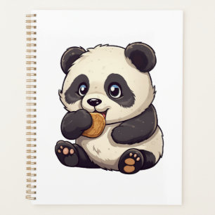 Cartoon Panda Illustration Planer