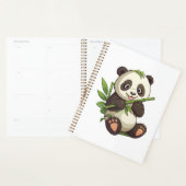 Cartoon Panda Illustration Planer (Anzeige)