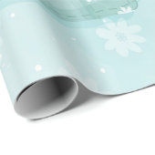 Cartoon Panda | Niedliches Panda ist in Tasche Geschenkpapier (Rolleneckpunkt)