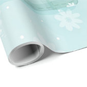 Cartoon Panda | Niedliches Panda ist in Tasche Geschenkpapier (Rolleneckpunkt)