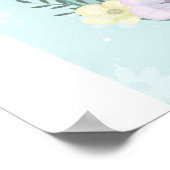 Cartoon Panda | Niedliches Panda ist in Tasche Poster (Ecke)