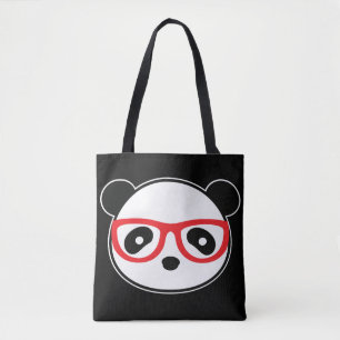 Cartoon Panda Purise - Leon the Panda Bärenbeutel Tasche