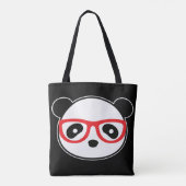 Cartoon Panda Purise - Leon the Panda Bärenbeutel Tasche (Rückseite)
