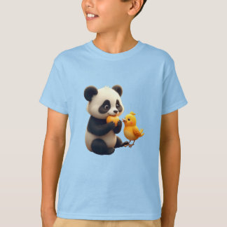 Cartoon Panda T - Shirt