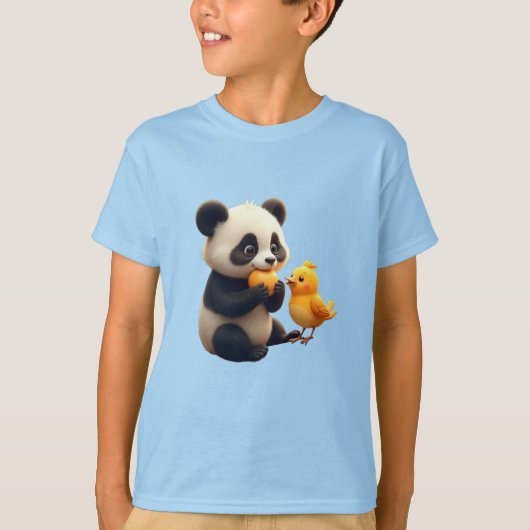 Cartoon Panda T - Shirt (Vorderseite)