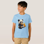 Cartoon Panda T - Shirt (Vorne ganz)