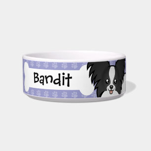 Cartoon Papillon Napf
