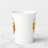 Cartoon Pappbecher (Links)