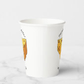 Cartoon Pappbecher (Rechts)