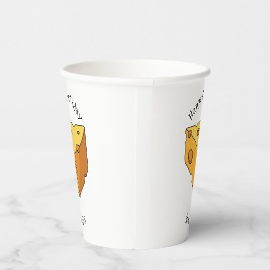 Cartoon Pappbecher (Rechts)