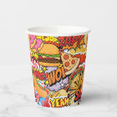 Cartoon Pappbecher (Links)