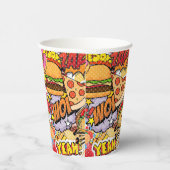 Cartoon Pappbecher (Rechts)