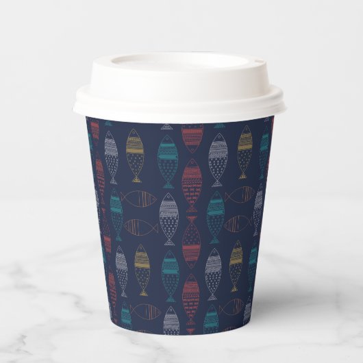 Cartoon Pappbecher (Vorderseite)