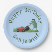 Cartoon Pappteller (Vorderseite)