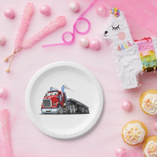 Cartoon Pappteller (Party)