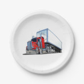 Cartoon Pappteller (Vorderseite)