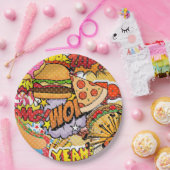 Cartoon Pappteller (Party)