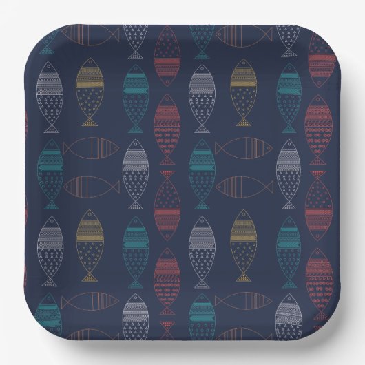 Cartoon Pappteller (Vorderseite)