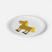 Cartoon Pappteller (Schrägansicht)