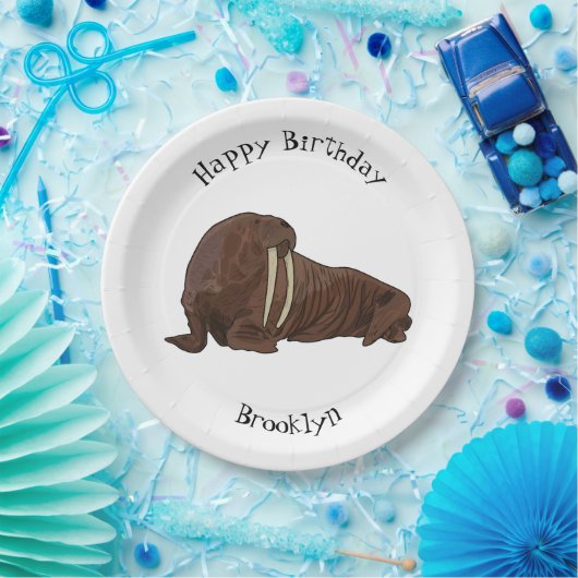 Cartoon Pappteller (Party)