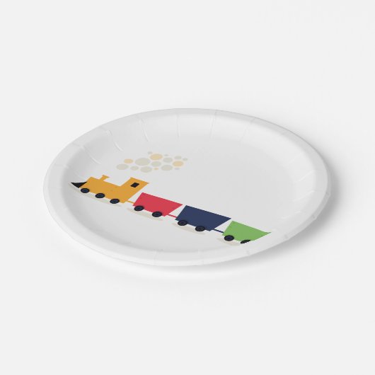 Cartoon Pappteller (Schrägansicht)