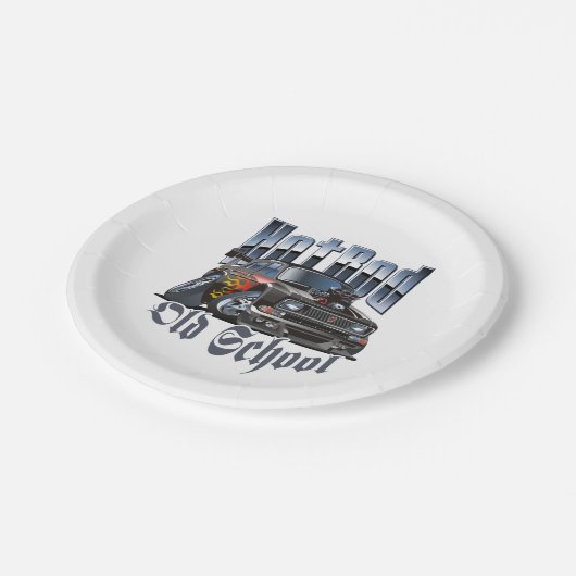 Cartoon Pappteller (Schrägansicht)