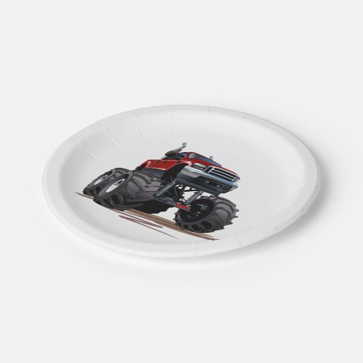 Cartoon Pappteller (Schrägansicht)