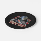 Cartoon Pappteller (Schrägansicht)