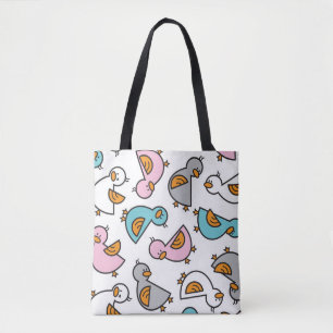 Cartoon Pastel Niedlich Baby Ducks Ducklings Whims Tasche