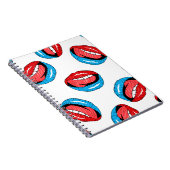 Cartoon Patch Abzeichen: Retro Pop Notizblock (Rechte Seite)