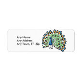 Cartoon Peacock (Vorne)