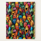 Cartoon Pen Muster Planer (Rückseite)