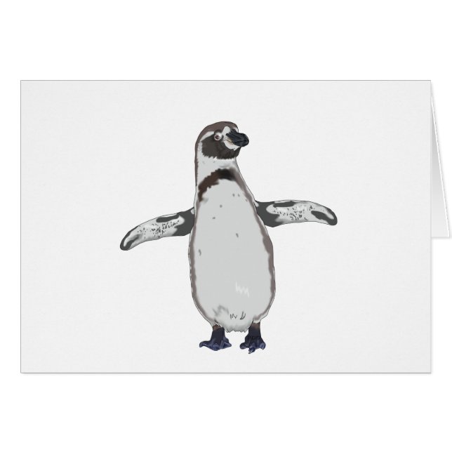 Cartoon Penguin (Vorderseite (Horizontal))