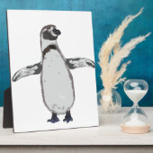 Cartoon Penguin Fotoplatte (Seite)