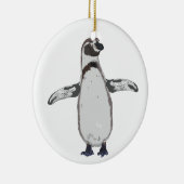 Cartoon Penguin Keramikornament (Rechts)