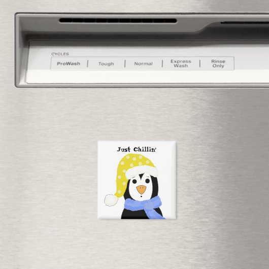 Cartoon Penguin Magnet (In Situ (Geschirrspüler))
