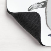 Cartoon Penguin Mousepad (Ecke)