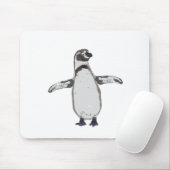 Cartoon Penguin Mousepad (Mit Mouse)