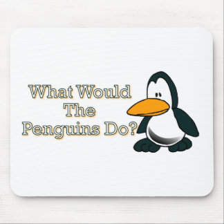 Cartoon Penguin Mousepad
